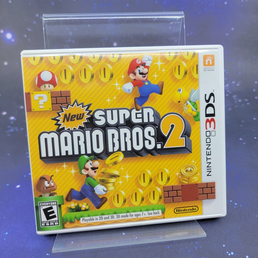 New Super Mario Bros. 2 Nintendo 3DS Game CIB CTR-P-ABEE USA Complete